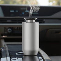 Offre Spéciale Portable voiture ménage électrique arôme diffuseur nébuliseur français sans eau parfum métal populaire pour chambre voiture