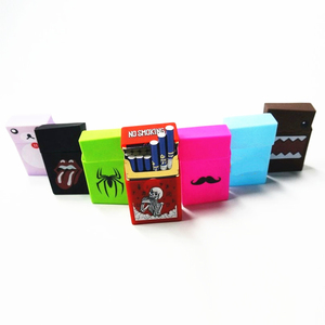 flask and cigarette case Amazon.com