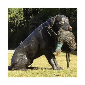 Decoración de jardín personalizada escultura de <span class=keywords><strong>perro</strong></span> labrador de bronce <span class=keywords><strong>famoso</strong></span> de gran tamaño - Product Image 3