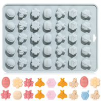 HY Honey Bee Theme Pralinen form 35 Cavity Bee Silikon form für Fudges Gummy Cake Dekoration