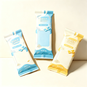 Food Grade Custom Printed Pillow Bag Flexible Packaging for Granola Bar Energy Bar <strong>Protein</strong> Bar Snack <strong>Cookie</strong> - Product Image 3
