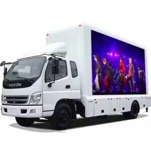 Mới nhất P10 ngoài trời Màn hình <span class=keywords><strong>LED</strong></span> tủ trưng bày xe tải di động van quảng cáo camion publicitario cho chương trình lớn - Product Image 1