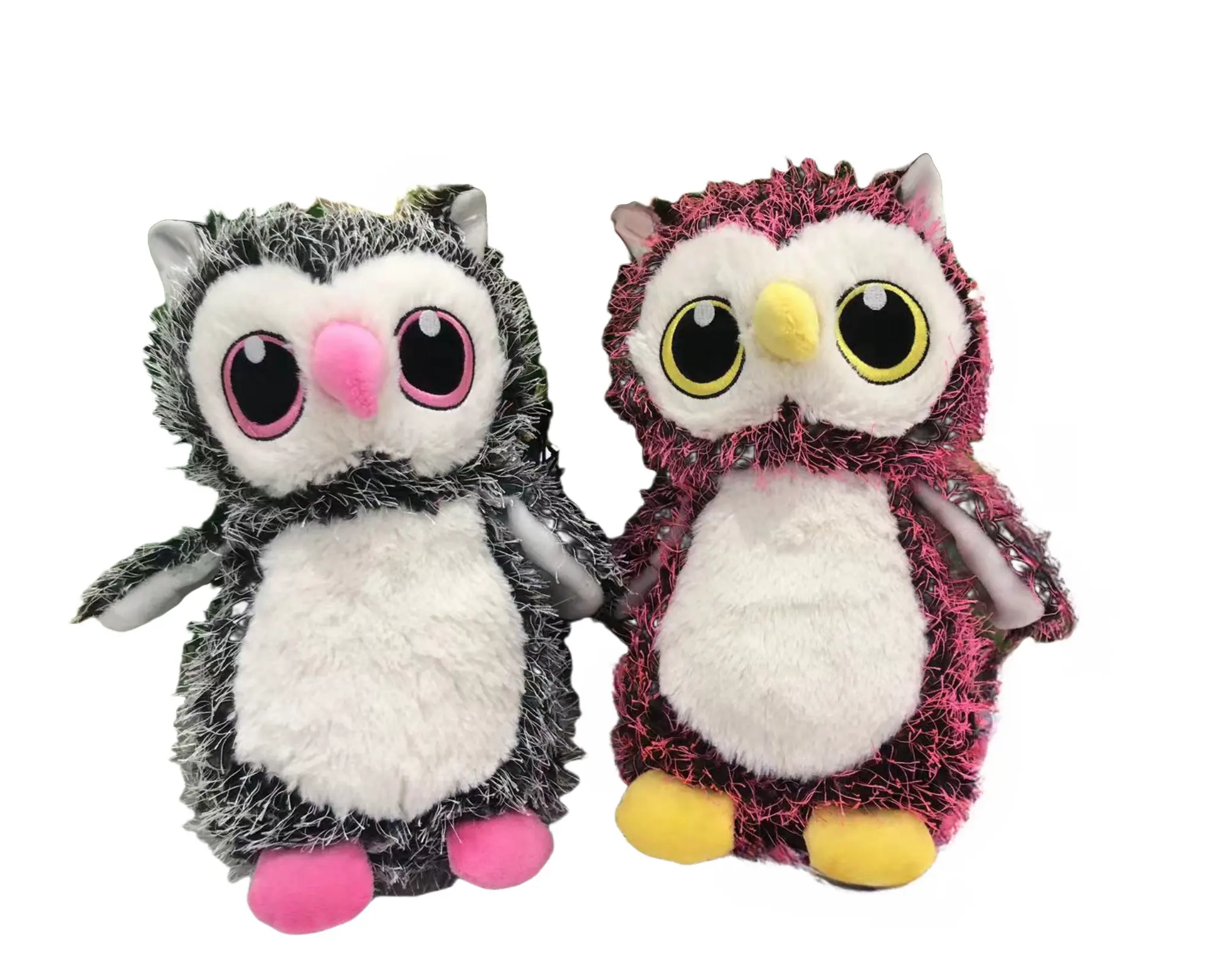 manufacturer custom 28cm PP cotton Vocal Owl cute durable soft creative cartoon plush toy