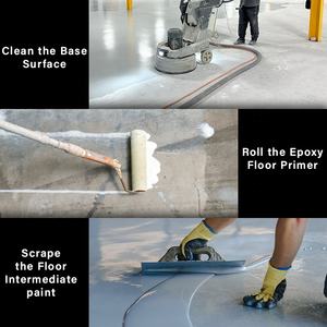 Usine <span class=keywords><strong>de</strong></span> Chine Revêtement <span class=keywords><strong>de</strong></span> <span class=keywords><strong>sol</strong></span> époxy 2k à base d'eau Peinture <span class=keywords><strong>de</strong></span> <span class=keywords><strong>sol</strong></span> <span class=keywords><strong>de</strong></span> <span class=keywords><strong>garage</strong></span> pour laboratoire Revêtement <span class=keywords><strong>de</strong></span> <span class=keywords><strong>sol</strong></span> époxy antidérapant Gris résine époxy - Product Image 2