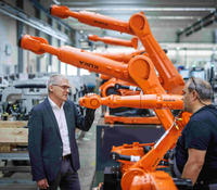 Robot Industri Enam-Axis KUKA KR50R2100-2, Fungsi Pengelasan Busur/Laser Opsional, Perlindungan IP67, Penggerak Servo-Elektrik, 50KG