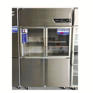 Réfrigérateur à deux portes de conception américaine, équipement de cuisine commerciale, réfrigérateur en acier inoxydable pour restaurant - Product Image 5