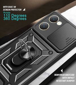 Funda protectora de lujo para cámara a prueba de golpes TPU PC Phone Case para Vivo Y03 4G Y18 Y28 V90e Y200 Y100 16 Pro <span class=keywords><strong>Max</strong></span> 16 Plus - Product Image 4