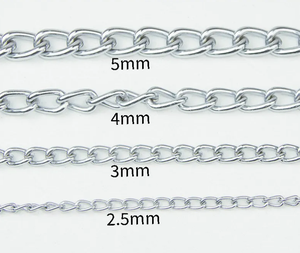 <span class=keywords><strong>Collar</strong></span> de Metal fuerte para perro, cadena con asa de nailon, correa para perro - Product Image 3