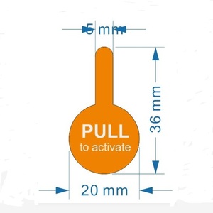 Nhựa Cách Ly Pin Kéo Tab Cách Ly Pin Kéo Dải Cho <span class=keywords><strong>CR2025</strong></span> CR2032 AA AAA CR123A 18650 Pin - Product Image 6