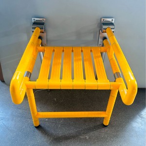 Kaku Bathroom <b>Folding</b> <b>Stool</b> Stainless Steel 150kg Load Capacity Wall Mounted Non Slip Elderly Shower Chair - Product Image 3