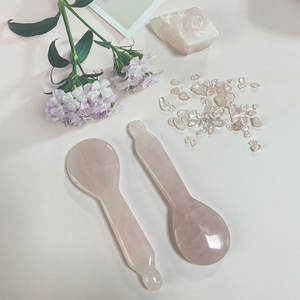 गुलाब क्वार्ट्ज गा शा स्क्रैपिंग मालिश उपकरण, मालिश wand एक्यूपंक्चर थेरेपी स्टिक पॉइंट उपचार - Product Image 3