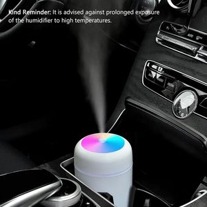 Mini Ultrasonic Atomizer <b>USB</b> Humidifier with 1 Year Warranty 300ml Capacity <36dB Noise for Household Hotel Car School RV - Product Image 6