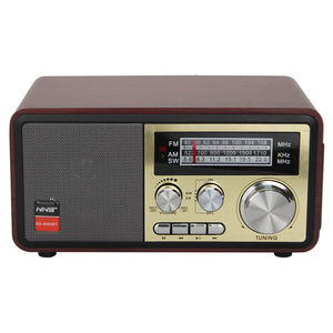 ลำโพงตู้ไม้ Eletree Ns-8093Bt NS 8093bt NNS วิทยุ AM FM SW มัลติแบนด์ แบบตั้งโต๊ะ ดีไซน์เรโทร พร้อมลำโพงในตัว - Product Image 3