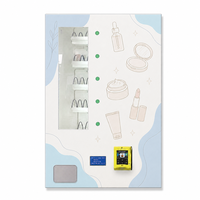 Mini distributeur automatique mural en gros, compatible pièces/jetons, conforme ADA, avec SDK, accepte les cartes de crédit, pour centres commerciaux basés sur le cloud