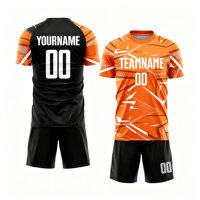 Nouveau Maillot de Football Unisexe pour Designers de Vêtements de Sport, Personnalisable avec Nom d'Équipe, Logo de Marque, Numéros, Impression Numérique, Manches Courtes, Séchage Rapide, Adulte