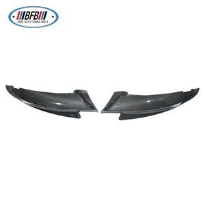 Aileron avant en fibre de carbone complète pour E92 M3 Style 2006-2013, avec ailettes de protection Canard - Product Image 5
