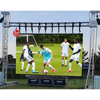 Pantallas LED para Interiores y Exteriores, Pantalla LED Impermeable P1.9 P2 P3.9 para Eventos, Pantalla LED de Alquiler para Exteriores 16x9, Pantalla LED de Pared