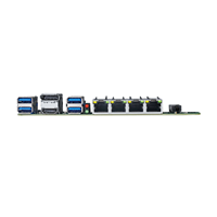 Carte mère NAS BKHD C246 Xeon E Core I5 I7 Mini ITX 8 SATA 4 LAN 2 5G pour serveur de stockage MINI PU FIREWALL