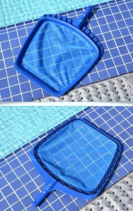 Épuisette en aluminium Water Crown ultra-résistante pour l'entretien des bassins et piscines, idéale pour ramasser les feuilles et les débris. - Product Image 3