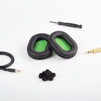 Oreillettes de remplacement en cuir Offre Spéciale protéiné coussinets d'oreille housses de coussins souples pour casque Razer Blackshark V1