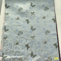 Tissu Jacquard Léger en Polyester Double Face Teint en Fil 157 g/m² pour Robes, Brocart pour Garçons et Filles, Idéal pour Sacs