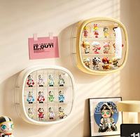 Vitrine murale transparente anti-poussière pour figurines et objets de collection – Tendance et pratique