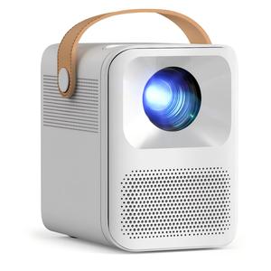 Hot Bán Tự Động Tập Trung Android 9 Chiếu Rạp Hát Tại Nhà Thông Minh TV Máy Chiếu Ngoài Trời 4K Full <span class=keywords><strong>HD</strong></span> Mini Xách Tay Video Proyector - Product Image 1