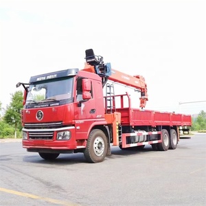 Grúa Telescópica de Brazo Recto de 12 Toneladas <span class=keywords><strong>con</strong></span> Chasis Shacman 6x4, Camión Grúa de Carga en Venta - Product Image 4