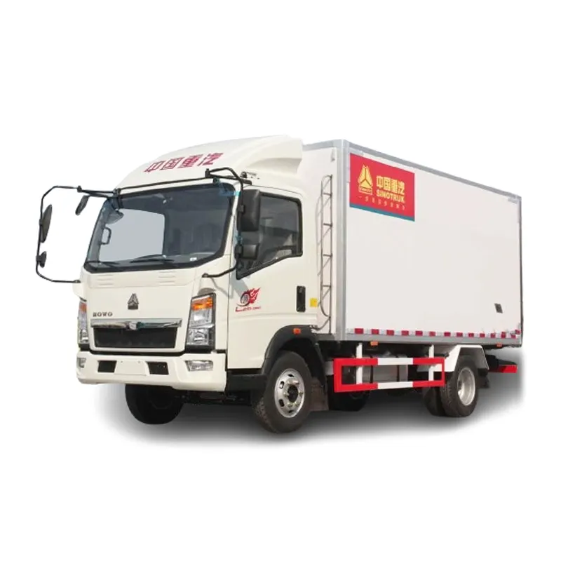 Sinotruck 4*2 10 тонн мини-рефрижераторные фургоны с морозильной камерой