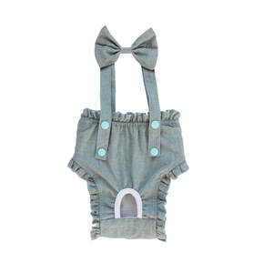 Pantalon physiologique imperméable pour animaux de compagnie Vêtements pour chiens Pantalon menstruel Gilet anti-harcèlement Femme chat et mâle Chien <span class=keywords><strong>Corgi</strong></span> Tissu pour animaux de compagnie - Product Image 2