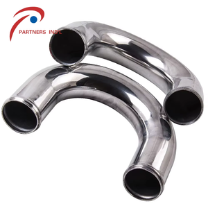 Zpartners Phổ 2.5 \ "đường ống nhôm Kit DIY <span class=keywords><strong>intercooler</strong></span> với 550x180x64 cho BMW cho nissa cho V Volvo - Product Image 5