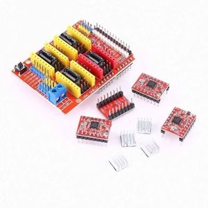 Kit <span class=keywords><strong>CNC</strong></span> Shield V3.0 com Placa Un R3 e Cabo USB | Controlador para Impressora 3D, Gravador | Compatível com <span class=keywords><strong>Arduino</strong></span> - Product Image 1