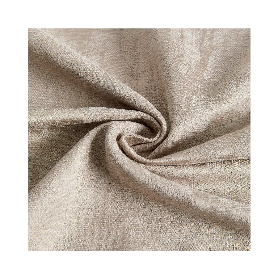 Tissu de rideau Jacquard textile confortable de style moderne de haute qualité