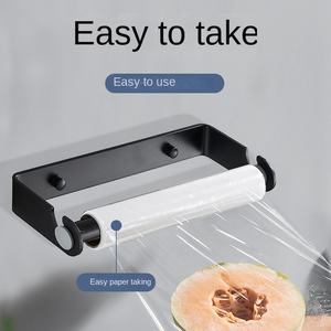 <span class=keywords><strong>Portarrollos</strong></span> de Venta caliente <span class=keywords><strong>Portarrollos</strong></span> de cocina <span class=keywords><strong>sin</strong></span> perforar Organizador de almacenamiento de aluminio <span class=keywords><strong>Portarrollos</strong></span> de papel montado en la pared - Product Image 3