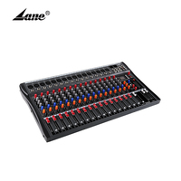 Console de mixage audio numérique Lane CT-160L, vente chaude en usine, OEM, XLR et prise jack 6,3 mm, USB, équipement de DJ, 16 canaux