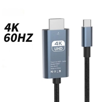 Hoch geschwindigkeits 4K 60Hz 2M USB C zu HDTV Kabel Typ C Adapter HDTV Konverter Kabel für Handy TV Konverter Laptop