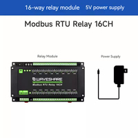 Module relais WaveShare Modbus RTU 8/16/32 Interface RS485 industrielle avec protection d'isolation