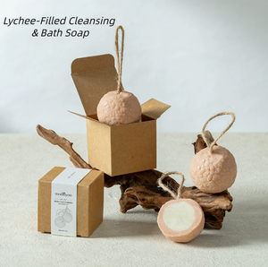 <span class=keywords><strong>Savon</strong></span> artisanal LovSens Durian Lychee Orange Glow à faible température, aromathérapie, <span class=keywords><strong>Dudu</strong></span> Pink Lychee King pour soins quotidiens - Product Image 4