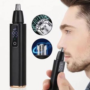 Portable <b>Mini</b> Electric Nose Hair Trimmer Kit <b>USB</b> Charging Durable Safe Eco-Friendly Home Face Hair Cleaning Care - Product Image 3