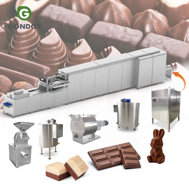 Cocoa Production Line Making Chocolate Stick Moulding Processing Machine Price Pakistan Ready to Ship