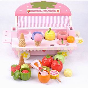 Juguete Educativo de Plástico y Madera para Niños, Regalo de Navidad, Comida, Frutas, Coche, Casa, para Niños de 3+ Años, Unisex - Product Image 1