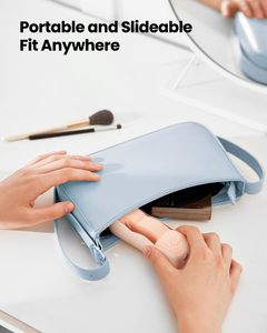 12H Long Lasting USB Rechargeable Outdoor Travel Foldable Portable Neck & <b>Handheld</b> <b>Fan</b> - Product Image 6