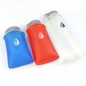 FREE SAMPLE BPA FREE TPU 0.8 Liter 1.0 Liter 1.5 Liter Camping Soft <b>Water</b> <b>Bottle</b> - Product Image 3