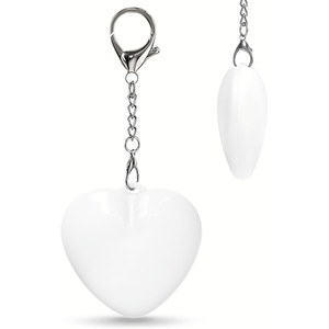 Luz LED Recargable Portátil con Sensor Táctil en Forma de Corazón Brillante para Bolso, con 24 LED Blancos, Plástico ABS, Carga Tipo-C - Product Image 1