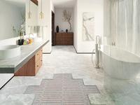 Tapis chauffant électrique pour le chauffage du sol de la salle de bain, solution de chauffage économe en énergie