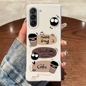 Custodia per <span class=keywords><strong>Samsung</strong></span> Z Fold 6/5, Nuova Protezione Completa Antiurto, Stile Artistico Cartoon per Coppie - Product Image 3