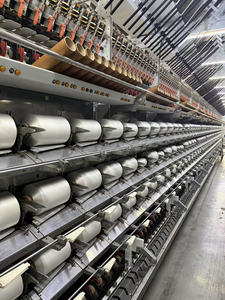 Factory Supply 100% <b>Polyester</b> Solid Virgin White Core Spun <b>Yarn</b> 55D/24F and 75D/24F Filament for Knitting Nylon Fiber - Product Image 3