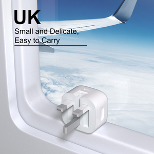 Enchufe de cargador rápido UK PD 20W y cable de carga tipo <span class=keywords><strong>C</strong></span> adaptador de alimentación y cable para teléfono - Product Image 2