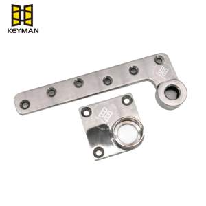 Петля для дверей Keyman из нержавеющей стали SUS 304, регулируемая, коммерческого класса, для современных дверей в отелях и офисах - Product Image 2