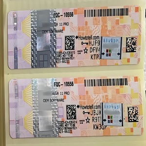 Mới Mới Nhất Màu Hồng Giành Chiến Thắng 11 Pro OEM Sticker 100% Trực Tuyến Kích Hoạt Giao Hàng Nhanh Đời Giá Rẻ Giành Chiến Thắng 11 Pro Coa Nhãn - Product Image 2